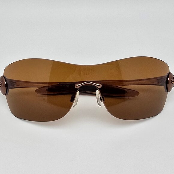 *SOLD* Oakley 05-361 Compulsive Squared Dark Topaz Frame Bronze Lens Sunglasses - Picture 12 of 16